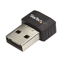 StarTech.com Startech USB Wi-Fi-adapter - AC600 - dual-band trådlös nano-adapter - nätverksadapter - USB 2.0