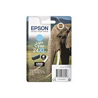 EPSON Epson 24XL - XL - ljus cyan - original - bläckpatron