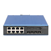 Digitus DIGITUS DN-651160 - switch - 8 portar - Administrerad