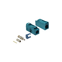 DeLOCK Delock FAKRA Z jack 25 mm (long) for crimping - modulär insättning