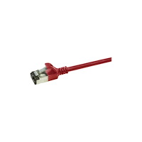 2direct LogiLink SlimLine - patch-kabel - 1 m - röd, RAL 3031