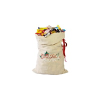 KARAMELLO Godis Julsäck julmotiv inslaget 1,8kg