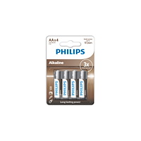 Philips Philips LR6A4B/10, Engångsbatteri, AA, Alkalisk, 1,5 V, 4 st...