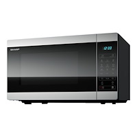 Sharp Sharp YC-MG81E-S - mikrovågsugn med grill - fristående - silver/svart