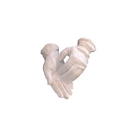 OX-ON Strålesyet handske str. 10 i 100% bomuld. Godkendelse: Kat....