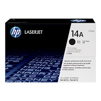 Hewlett-Packard HP 14A - svart - original - LaserJet - tonerkassett (CF214A)