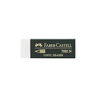 FABER-CASTELL Faber-Castell 7081N - radergummi - vit - plast, vinyl