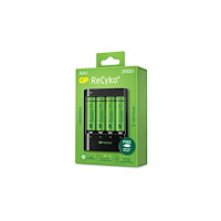 GP Batteries GP-batterier ReCyko+ 4 x AA uppladdningsbara batterier 2600...