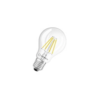 LEDVANCE LEDVANCE PERFORMANCE - LED-glödlampa med filament - form: A60 - klar finish - E27 - 4 W - varmt vitt ljus - 2700 K