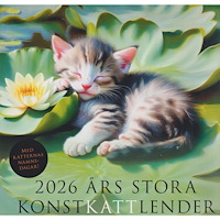 Pug Förlag 2026 års stora konstkattlender (bok, spiral)