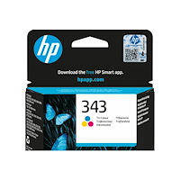 HP HP 343 - färg (cyan, magenta, gul) - original - bläckpatron
