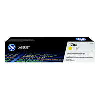 HP HP 126A - gul - original - LaserJet - tonerkassett (CE312A)
