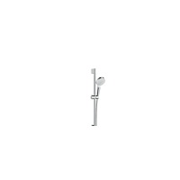 HANSGROHE HANSGROHE Crometta 1Jet duschset i vit/krom med 650 mm dusch...