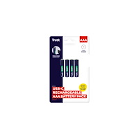 Trust Batteri Laddbar TRUST AAA USB-C 4/fp