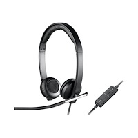 Logitech Logitech USB Headset Stereo H650e - headset