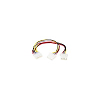 StarTech.com StarTech.com LP4 till 2x LP4 ström Y-splitterkabel M/F - strömkabel - 4 pin intern effekt till 4 pin intern effekt - 0.2...
