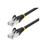 StarTech.com StarTech.com 7m CAT6a Ethernet Cable - Black - Low Smoke Zero Halogen (LSZH) - 10GbE 500MHz 100W PoE++ Snagless RJ-45 w/...