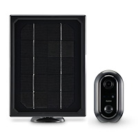 Hama Smart Surveill. Camera Outdoor Solar Black