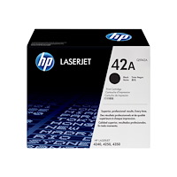 Hewlett-Packard HP 42A - svart - original - LaserJet - tonerkassett (Q5942A)