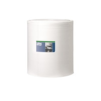 TORK Tork W1 aftorkningspapper 510104 vit 1-lagers för upprepad a...