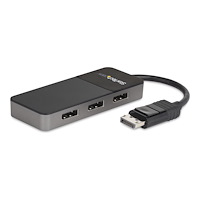 StarTech.com StarTech.com 3-ports multi-bildskärmsadapter - DisplayPort 1.4 till 3x 4K DisplayPort-video-splitter - Dubbel eller tred...