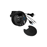 RaidSonic Technology ICY BOX IB-HUB1430-CR - hubb - i-bordet - 3 portar