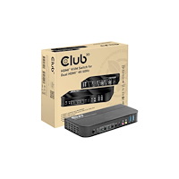 Club 3D Club 3D CSV-1382 - omkopplare för tangentbord/video/mus/ljud - 2 portar
