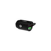 PURO PURO Mini Car Charger "Bullet" USB-C og USB-A hurtig opladni...