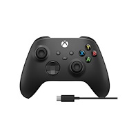 Microsoft Microsoft Xbox Wireless Controller + USB-C Cable - spelkontroll - trådlös, kabelansluten - Bluetooth