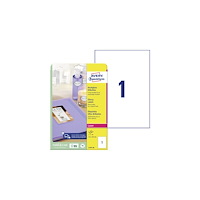 AVERY Avery - fotopapper - blank - 40 ark - 209 x 295 mm