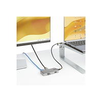 StarTech.com StarTech.com USB-C Multiport Adapter, 4K 60Hz HDMI w/HDR, 2-Port 5Gbps USB 3.0 Hub, 100W Power Delivery Pass-Through, Gb...