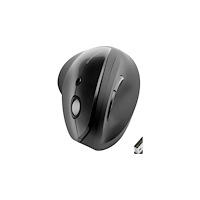 KENSINGTON Kensington Pro Fit Ergo Vertical Wireless Mouse - vertikal mus - 2.4 GHz - svart