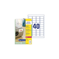 AVERY Avery TripleBond Labels L6140 - etiketter - 800 etikett (er) - 25.4 x 45.7 mm