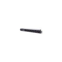 intellinet Intellinet 19" 1.5U Rackmount 7-Way Power Strip - German Type", With Surge Protection, 3m Power Cord - effektband