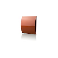 SIKU SIKU Komplett ytterväggsgaller, rött för fläkt RV50 version...