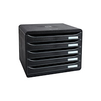 EXACOMPTA Exacompta BIG-BOX PLUS LANDSCAPE ECOBLACK A4+ - lådskåp - svart