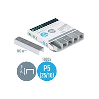 LEITZ Leitz - klamrar - 25/10 - paket med 1000