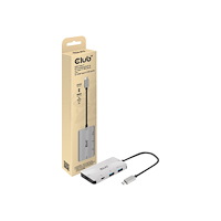 Club-3d Club 3D CSV-1543 - hubb - 4 portar