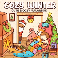 Tukan Förlag Cozy winter målarbok (häftad)