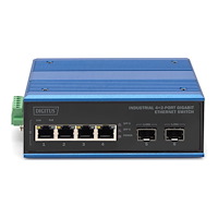 Digitus DIGITUS DN-651148 - switch - industriell - 4 portar