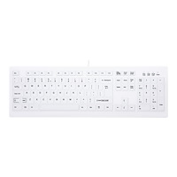 CHERRY Active Key MedicalKey AK-C8100 Sanitizable - tangentbord - amerikansk - vit Inmatningsenhet