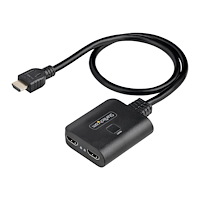 StarTech.com StarTech.com 2-Port HDMI Splitter, 4K 60Hz HDMI 2.0 Video, 4K HDMI Splitter 1 In 2 Out, 1x2 HDMI Display/Output Splitter...