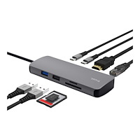 Trust Trust Dalyx - dockningsstation - USB-C 3.2 - HDMI - 10Mb LAN