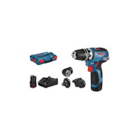 Bosch Bosch GSR 12V-35 FC Professional - borr/drivare - sladdlös - 2 hastigheter - 2 batterier