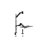 MACLEAN Maclean MC-681 monteringssats - för curved LCD display / keyboard - svart