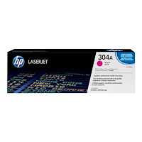 HP HP 304A - magenta - original - LaserJet - tonerkassett (CC533A)