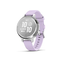 Garmin Garmin Lily 2 Active - silveranodiserad aluminium - smart klocka med band - lila