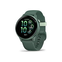 Garmin Garmin vívoactive 6 - metallisk jaspergrön - smart klocka med band - jaspergrön - 8 GB