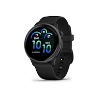 Garmin Garmin vívoactive 6 - skiffer - smart klocka med band - svart - 8 GB