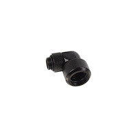 Alphacool Alphacool Eiszapfen 16 mm HardTube compression fitting 90° rotatable G1/4 - vinkelfäste för vätskekylningssystem